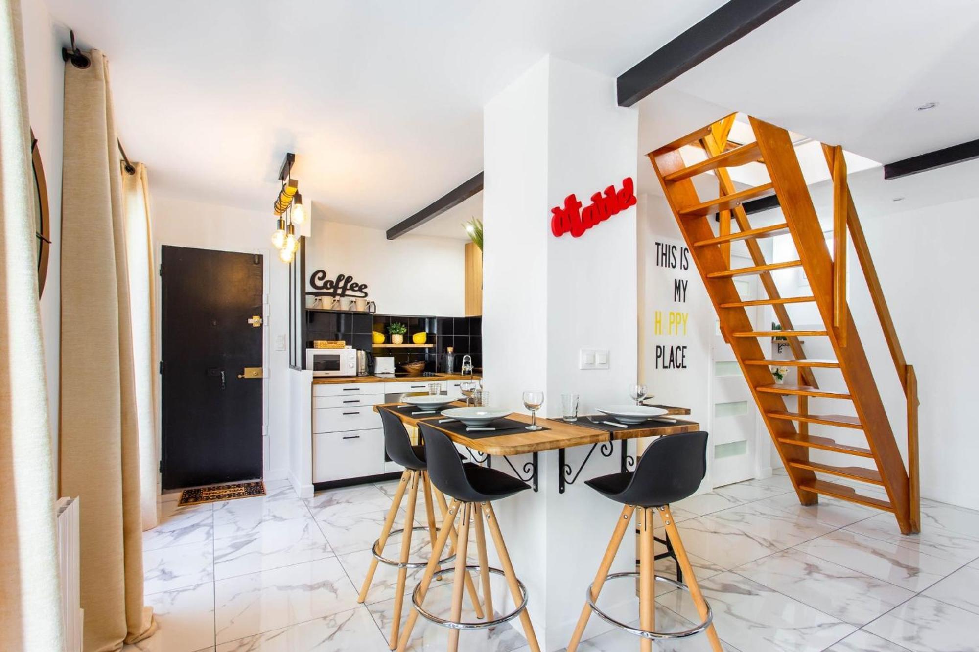 Exquisite Duplex - 6p - Montorgueil Appartamento *