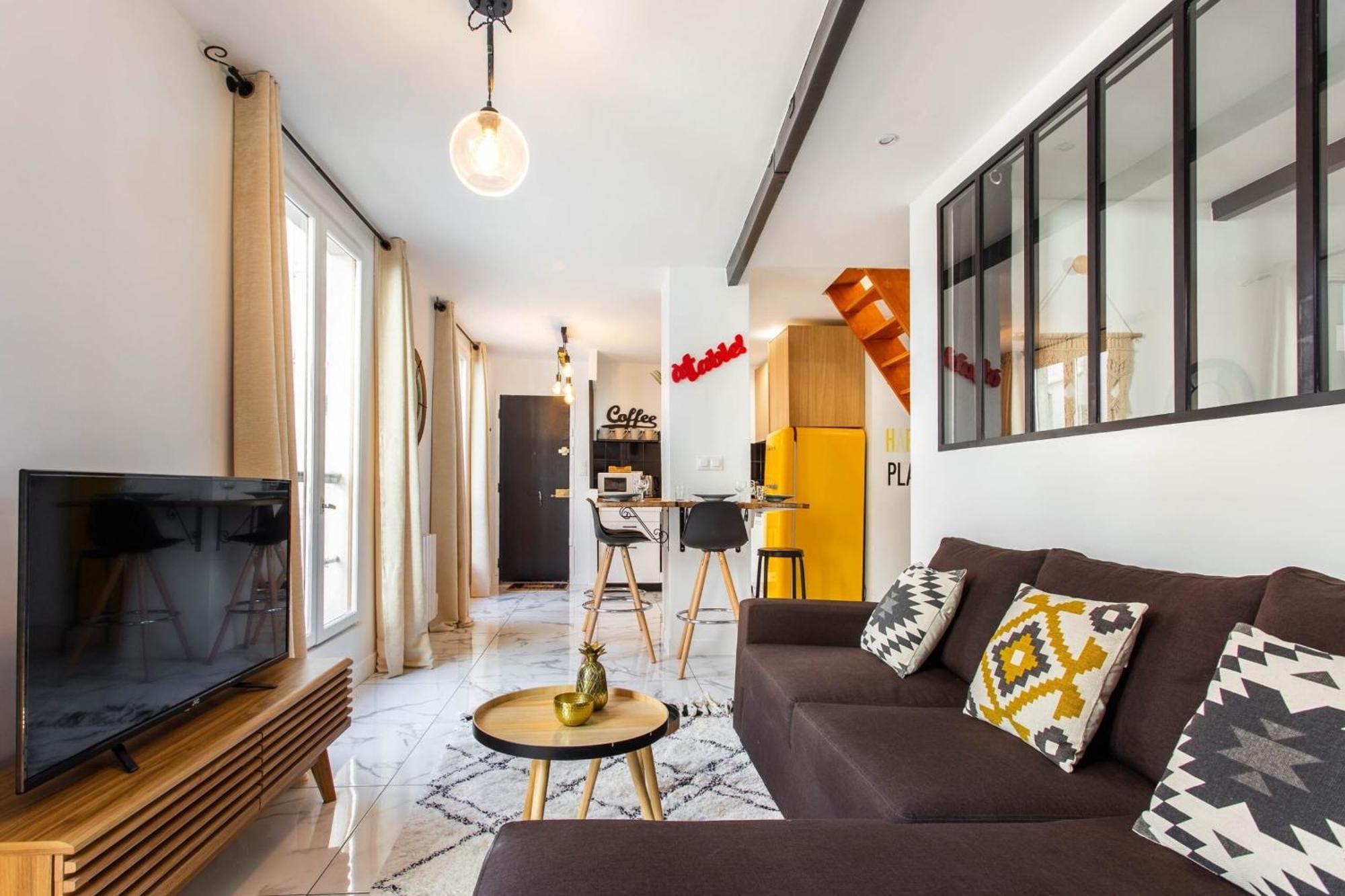 Exquisite Duplex - 6p - Montorgueil Appartamento *